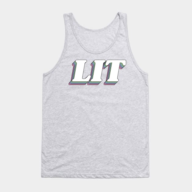 Lit Tank Top by arlingjd